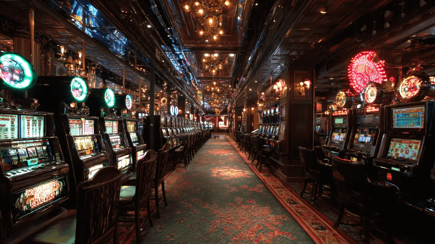 Variety of slot machines available on 89 BD